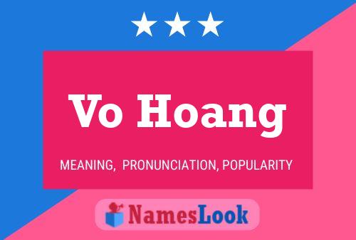 Pôster do nome Vo Hoang