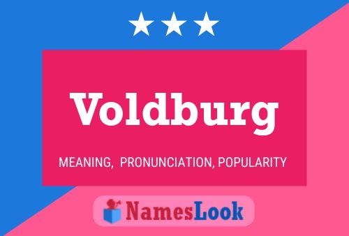 Pôster do nome Voldburg