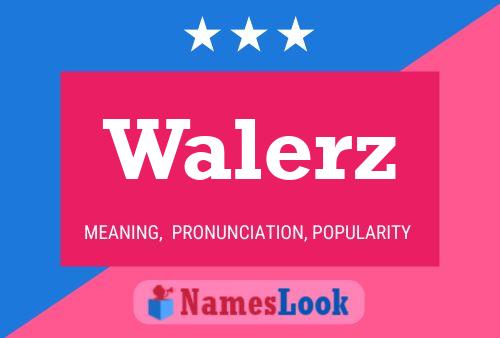 Pôster do nome Walerz