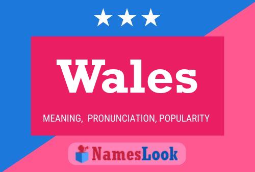 Pôster do nome Wales