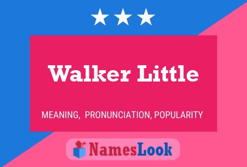 Pôster do nome Walker Little