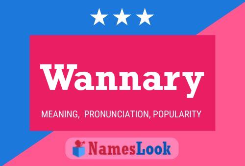 Pôster do nome Wannary