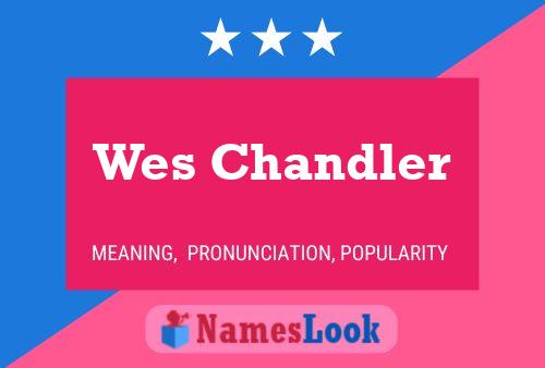 Pôster do nome Wes Chandler