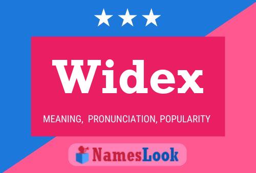 Pôster do nome Widex