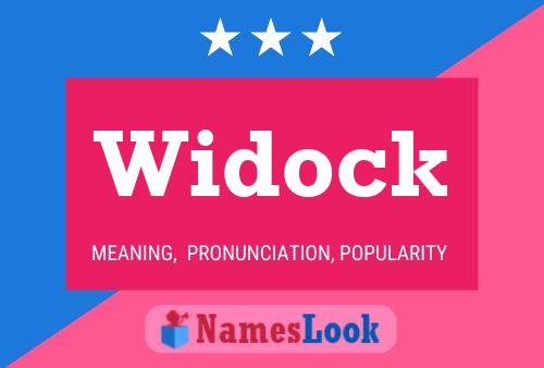 Pôster do nome Widock