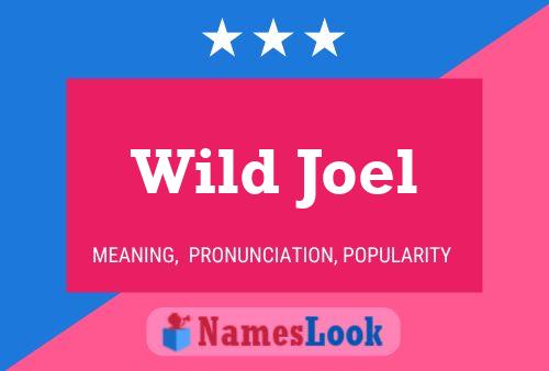 Pôster do nome Wild Joel