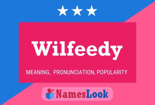 Pôster do nome Wilfeedy