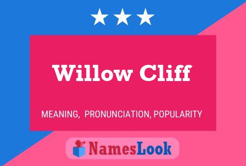 Pôster do nome Willow Cliff