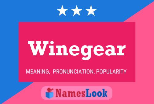 Pôster do nome Winegear