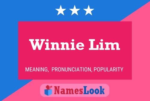 Pôster do nome Winnie Lim