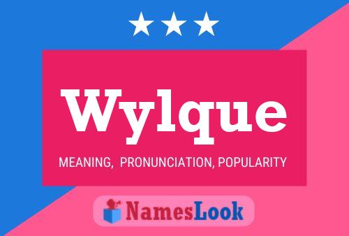 Pôster do nome Wylque