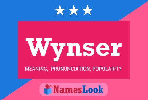 Pôster do nome Wynser