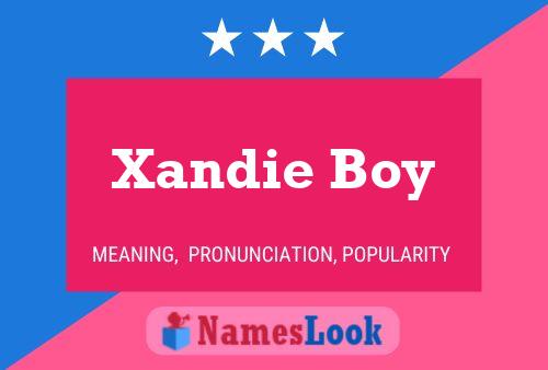 Pôster do nome Xandie Boy