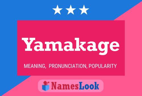 Pôster do nome Yamakage