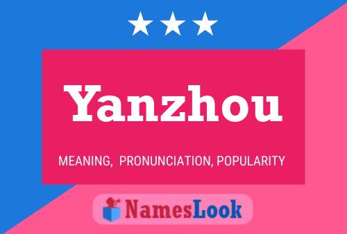 Pôster do nome Yanzhou