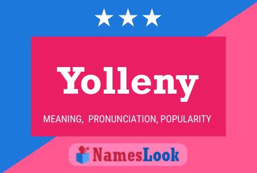 Pôster do nome Yolleny