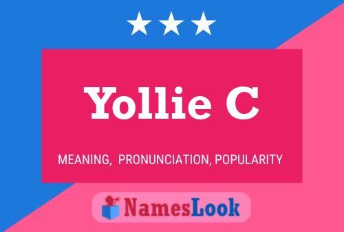 Pôster do nome Yollie C