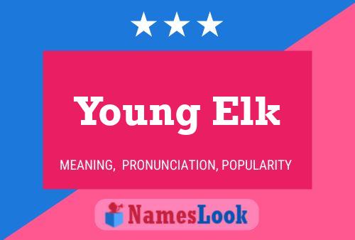 Pôster do nome Young Elk