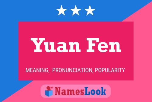 Pôster do nome Yuan Fen