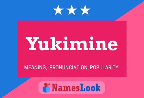 Pôster do nome Yukimine