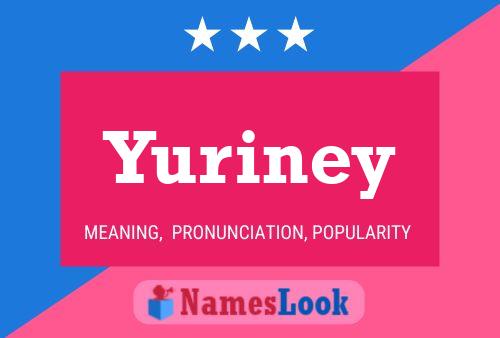 Pôster do nome Yuriney