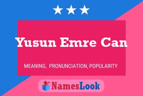 Pôster do nome Yusun Emre Can