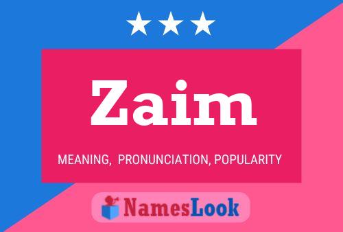 Pôster do nome Zaim