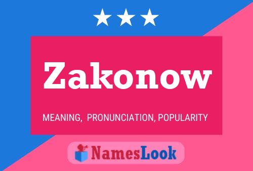 Pôster do nome Zakonow