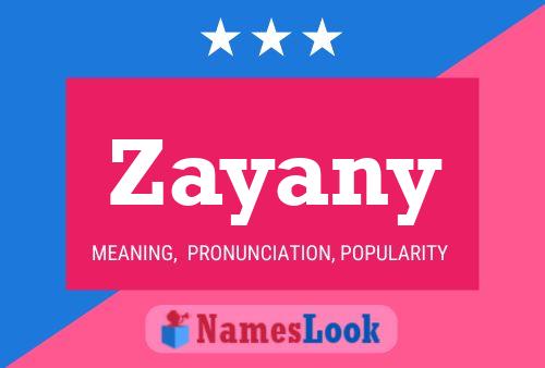 Pôster do nome Zayany