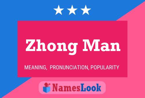 Pôster do nome Zhong Man