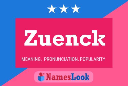 Pôster do nome Zuenck